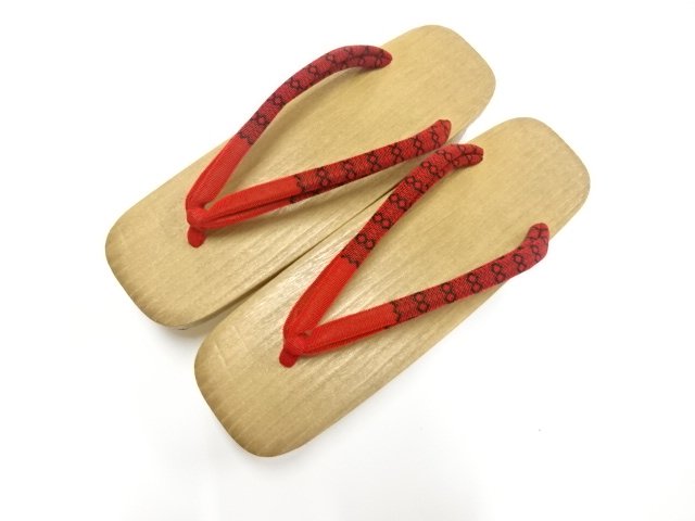 JAPANESE KIMONO / PAULOWNIA GETA (22.5CM)